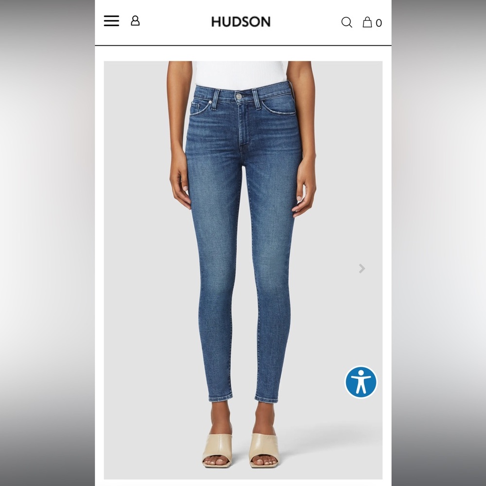 Hudson Barbara High-Rise Super Skinny Jean